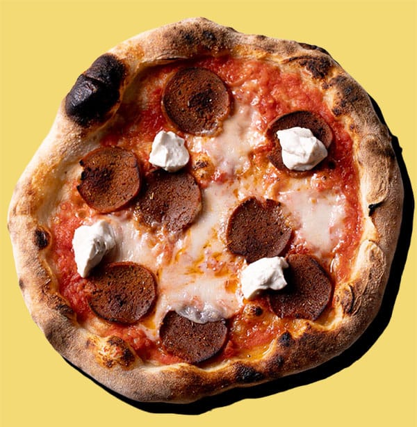 FLIPin vegaaninen pepperonipizza